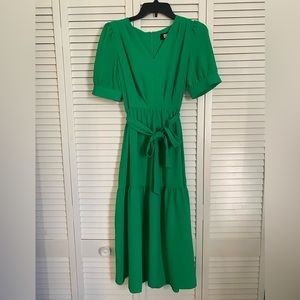 DKNY Women’s Green Midi Dress
